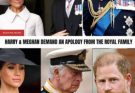 🔥 Harry and Meghan shock the world as they demand an apology from the Royal Family — and this is King Charles’s answer 👇👇👇